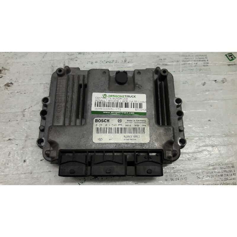 Recambio de centralita motor uce para renault megane ii berlina 5p confort expression referencia OEM IAM 8200310863 0281011549 