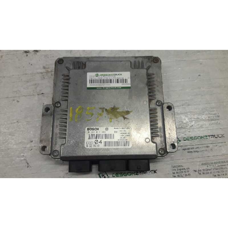 Recambio de centralita motor uce para fiat ulysse (179) 2.2 jtd admiral referencia OEM IAM 9652590280 0281011363 BOSCH