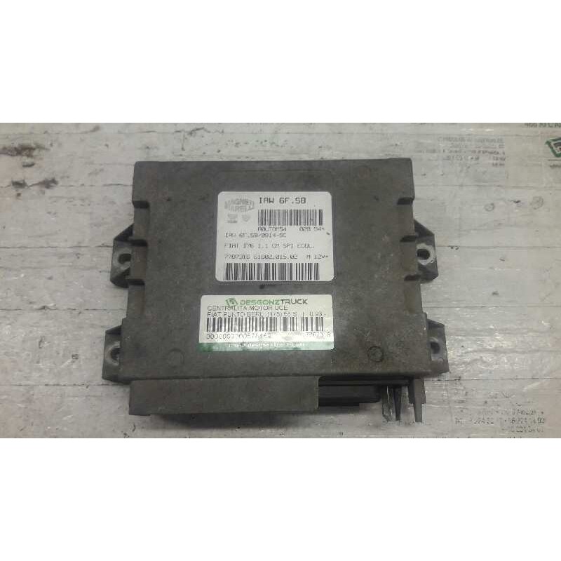 Recambio de centralita motor uce para fiat punto berl. (176) 55 s referencia OEM IAM 7787316 6160201502 