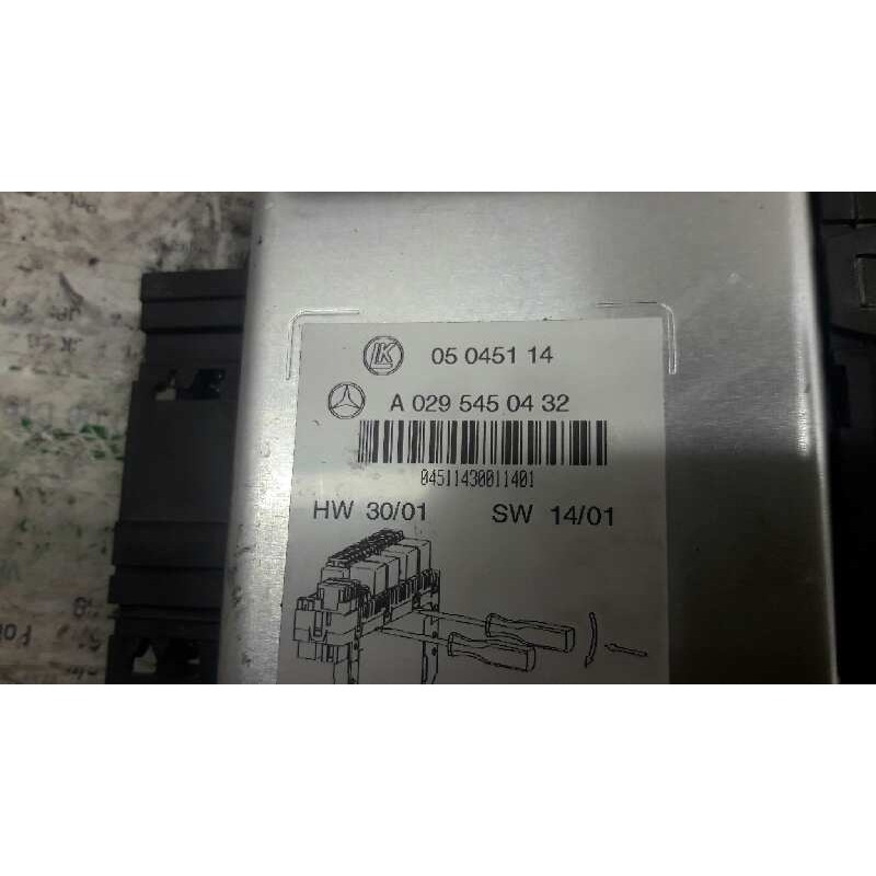 Recambio de caja reles / fusibles para mercedes-benz clase s (w220) berlina 320 cdi (220.026) referencia OEM IAM A0295450432 3