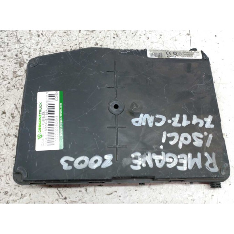Recambio de caja reles / fusibles para renault megane ii berlina 5p 1.5 dci diesel referencia OEM IAM 8200306434 8200326040 SIEM - Gris 4