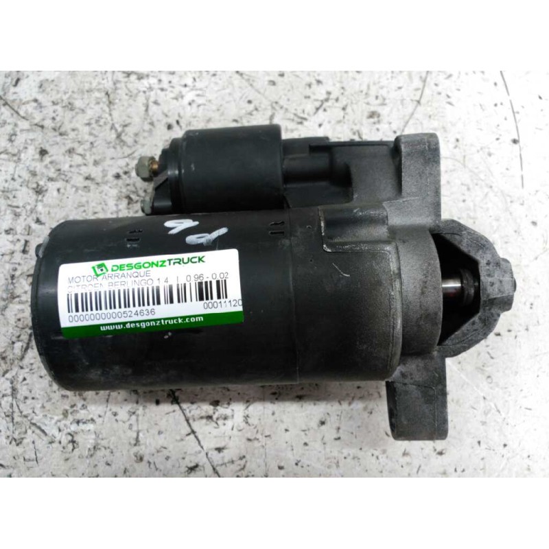 Recambio de motor arranque para citroën berlingo 1.4 referencia OEM IAM 0001112007  