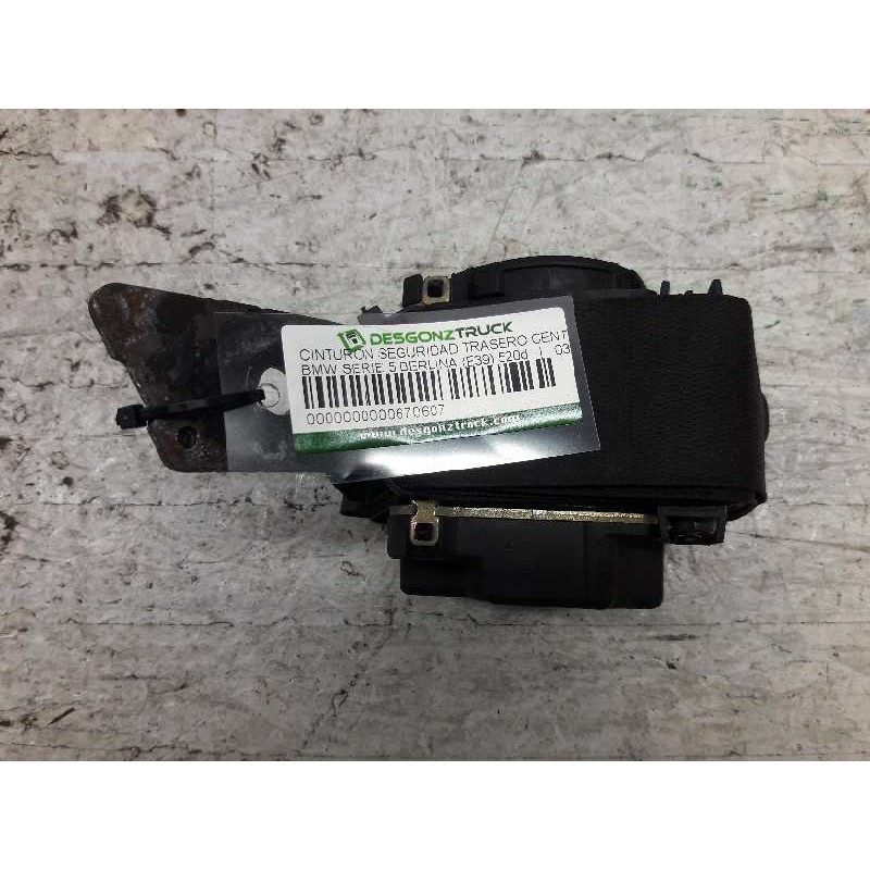 Recambio de cinturon seguridad trasero central para bmw serie 5 berlina (e39) 520d referencia OEM IAM   