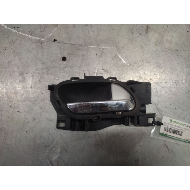 Recambio de maneta interior trasera derecha para peugeot 3008 i monospace (0u_) 1.6 hdi referencia OEM IAM 9683446577  