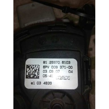 Recambio de pedal acelerador para man tgx 18.xxx fg / 4x2 bl xl referencia OEM IAM 81259706103  
