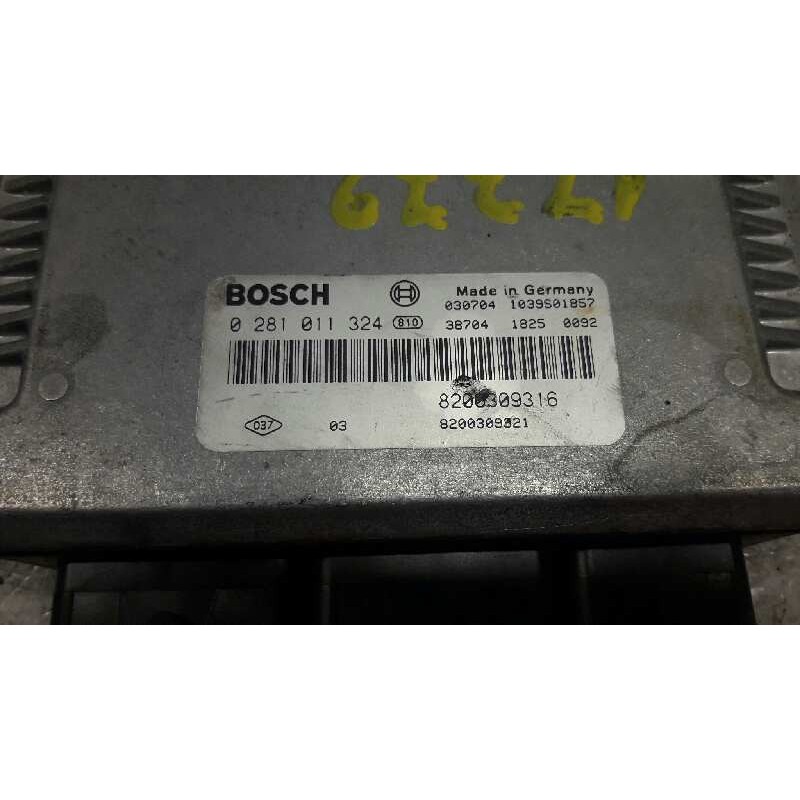 Recambio de centralita motor uce para renault laguna ii (bg0) confort dynamique referencia OEM IAM 8200309316 0281011324 BOSCH - Gris 3