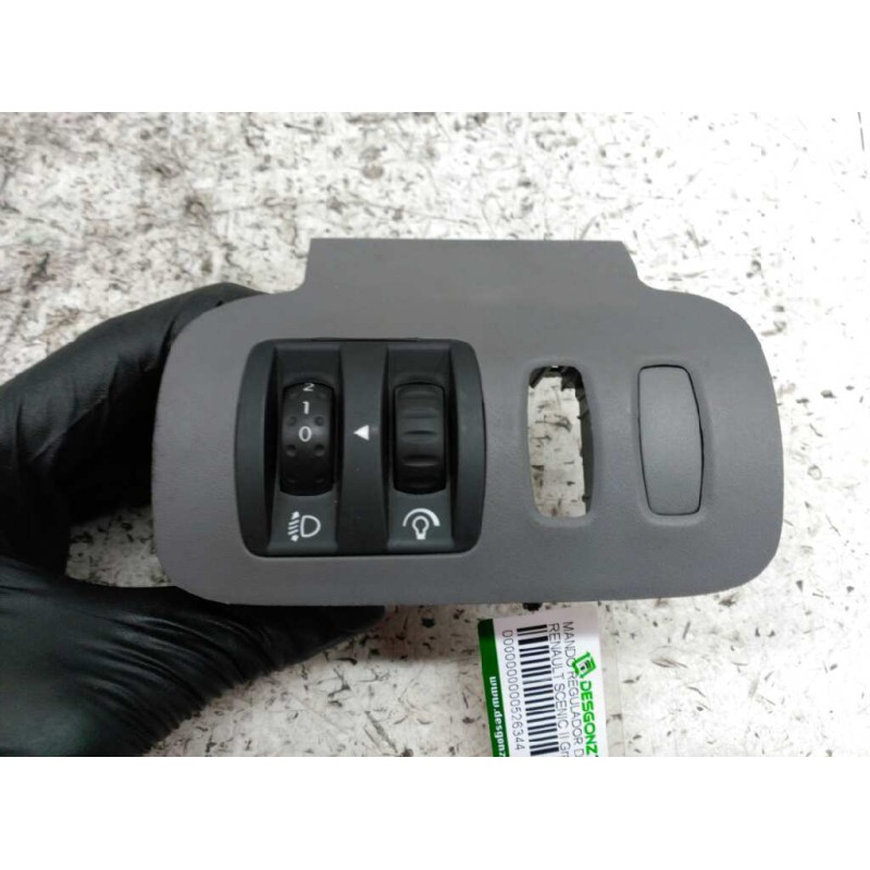 Recambio de mando regulador de faros para renault scenic ii grand confort dynamique referencia OEM IAM   