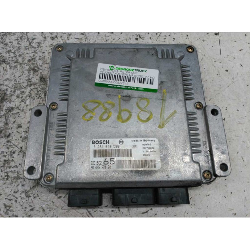 Recambio de centralita motor uce para peugeot 406 berlina (s1/s2) srdt pack referencia OEM IAM   