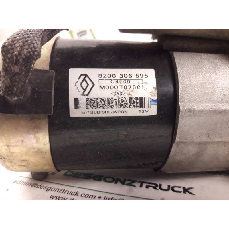 Recambio de motor arranque para renault scenic ii authentique referencia OEM IAM 8200306595 12 DIENTES - Gris 2