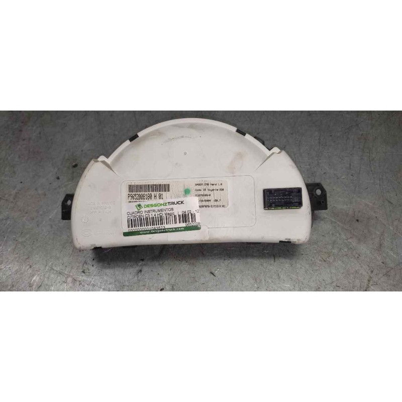 Recambio de cuadro instrumentos para citroën c3 1.4 hdi magic referencia OEM IAM 9652008180 216755950 - Azul 2