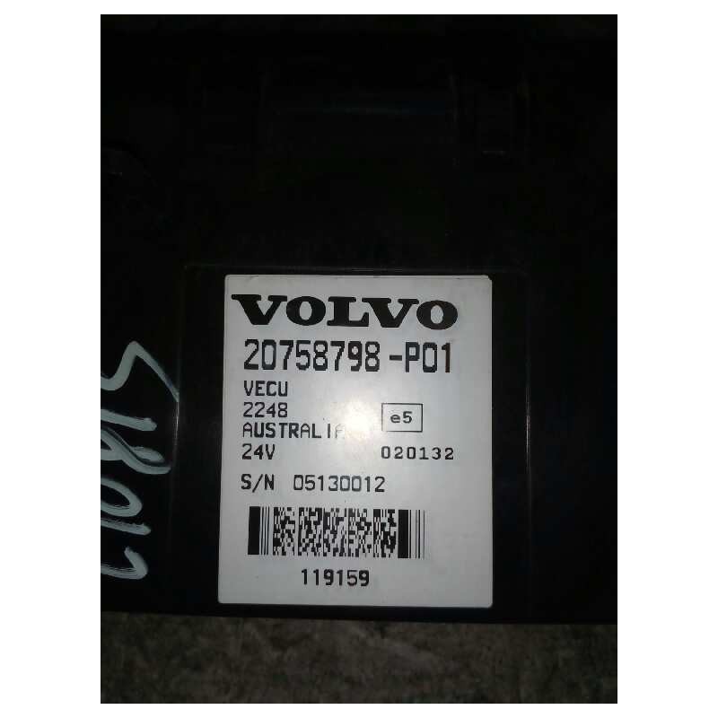 Recambio de modulo electronico para volvo fh 12 2002  fsa xlow 4x2 largo globetrotter (lhh2, l2h2) referencia OEM IAM 20758798 0 - Blanco 2