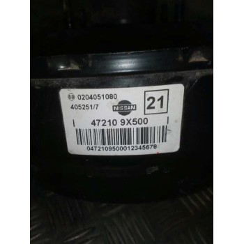 Recambio de servofreno para nissan cabstar 01.04  cabina simple cabina individual referencia OEM IAM 472109X500 0204051080 