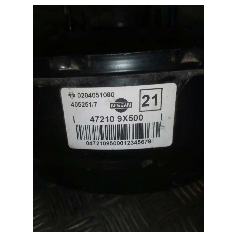 Recambio de servofreno para nissan cabstar 01.04  cabina simple cabina individual referencia OEM IAM 472109X500 0204051080 2
