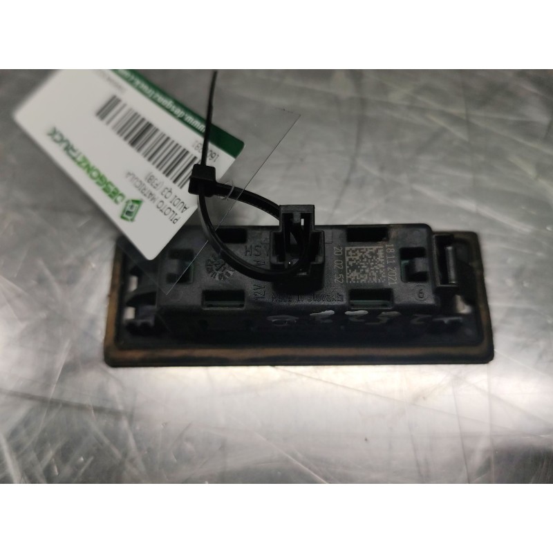 Recambio de piloto matricula para audi q3 (f3b) 35 tdi quattro referencia OEM IAM 8W6943021A - Blanco 2