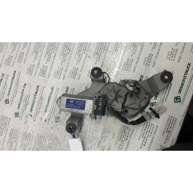 Recambio de motor limpia trasero para hyundai elantra (xd) 2.0 crdi comfort (5-ptas.) referencia OEM IAM 98700-2D000 - Verde