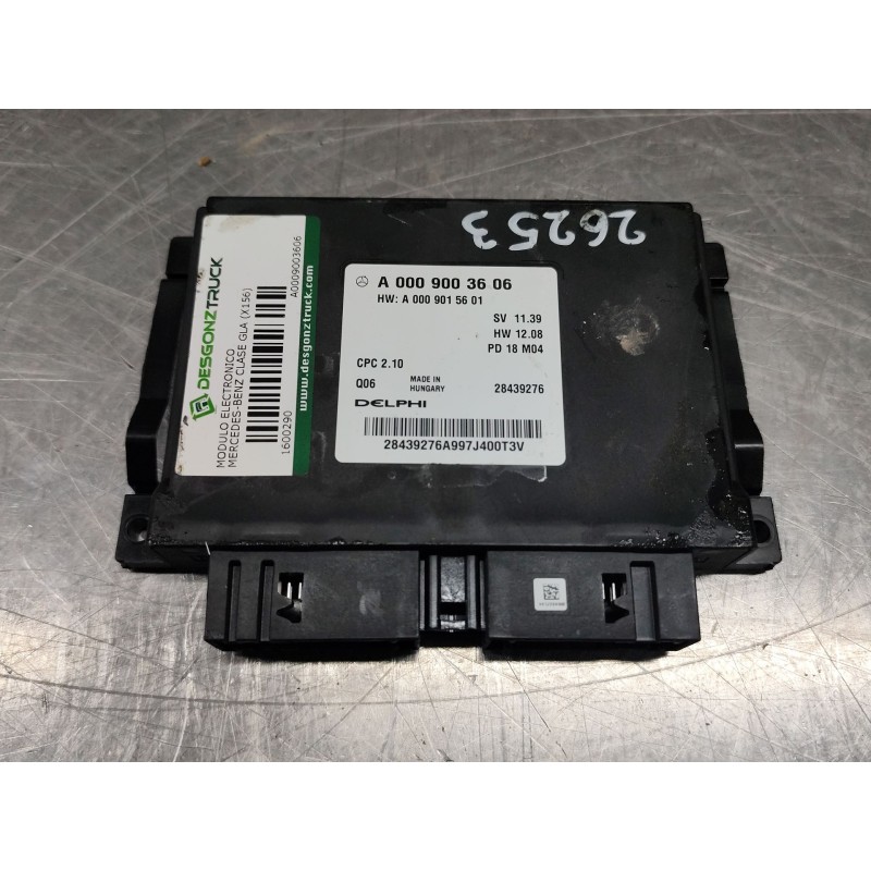Recambio de modulo electronico para mercedes-benz clase gla (x156) gla 200 (156.943) referencia OEM IAM A0009003606  
