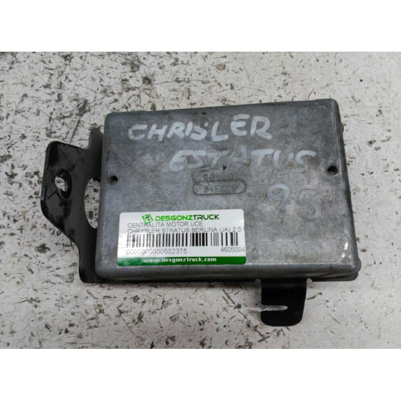 Recambio de centralita motor uce para chrysler stratus berlina (ja) 2.5 v6 le referencia OEM IAM 4605094 BENDIX 