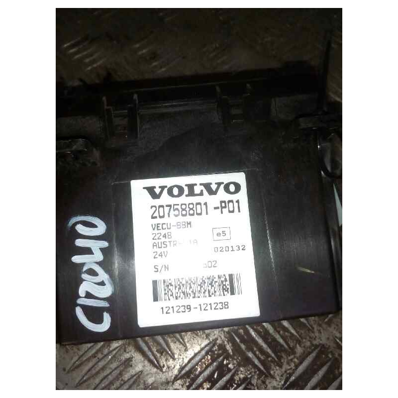 Recambio de modulo electronico para volvo fh 12 2002  12.1 diesel (d12d460) referencia OEM IAM 20758801  CENTRALITA VECU - Blanco 2