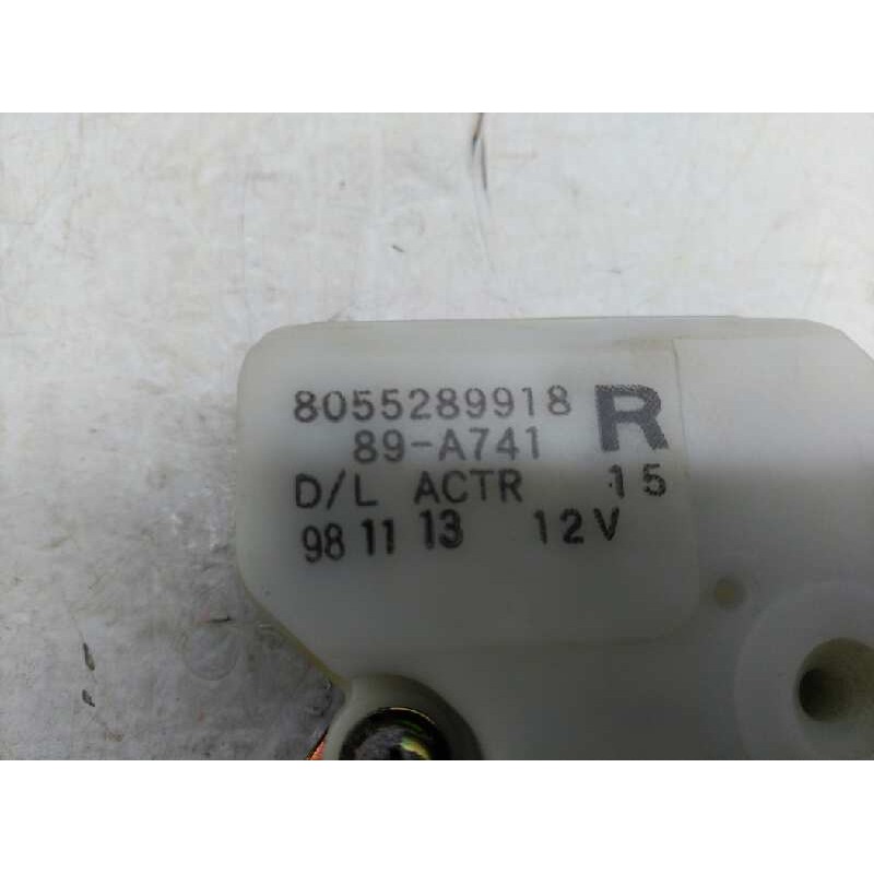 Recambio de cerradura puerta delantera derecha para nissan almera (n15) lx referencia OEM IAM - Rojo 3