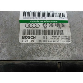Recambio de centralita motor uce para audi a3 (8l) 1.9 tdi referencia OEM IAM 038906018BA 28SA3436 0281001756