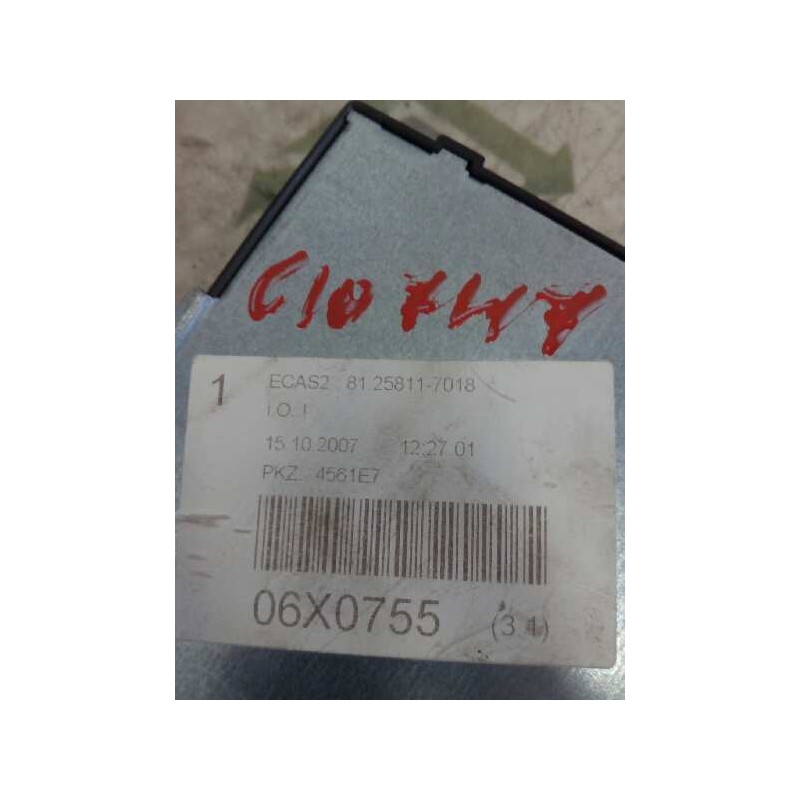 Recambio de modulo electronico para man tgx 18.480 fg / 4x2 bl xl referencia OEM IAM 81258117018 4461702090 CENTRALITA ECAS - Verde 4
