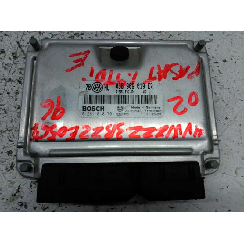 Recambio de centralita motor uce para volkswagen passat berlina (3b3) advance referencia OEM IAM 038906019EP 0281010701 BOSCH 3