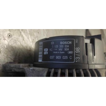 Recambio de alternador para volkswagen golf iv berlina (1j1) básico referencia OEM IAM 0123320034 037903025C BOSCH