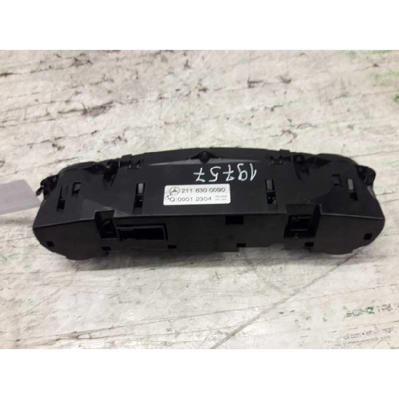 Recambio de mando climatizador para mercedes-benz clase e (w211) berlina e 220 cdi (211.006) referencia OEM IAM 2118300090 2