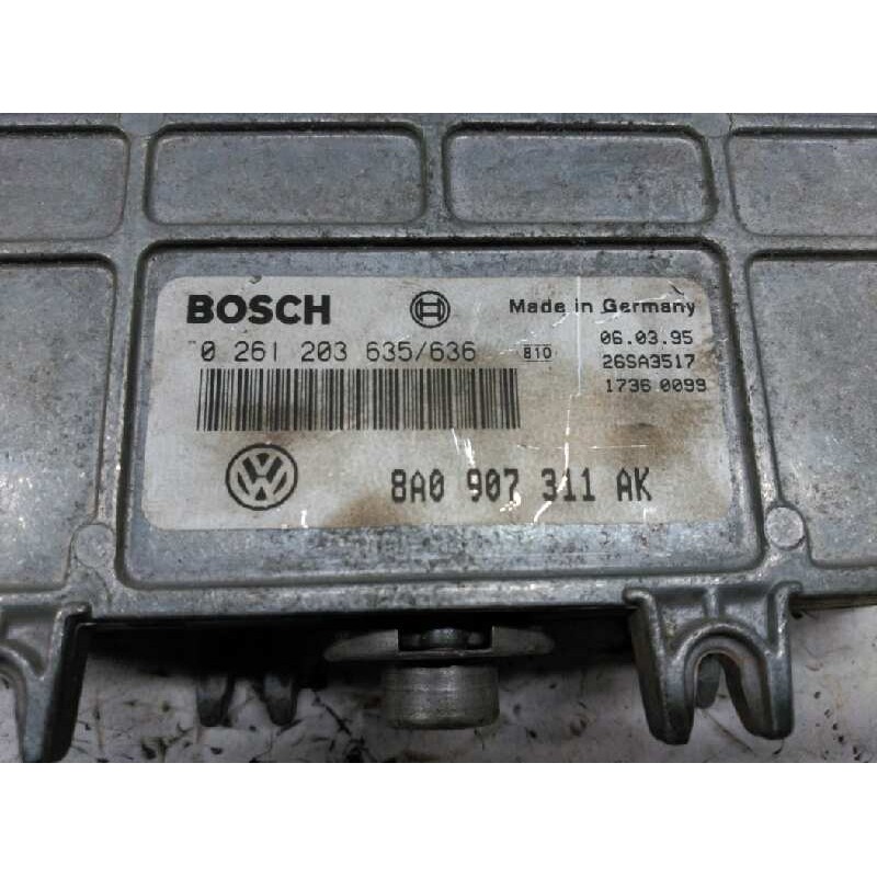 Recambio de centralita motor uce para seat toledo (1l) base referencia OEM IAM 8A0907311AK 0261203635 BOSCH 3