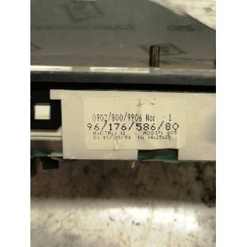 Recambio de cuadro instrumentos para citroën saxo 1.5 d x referencia OEM IAM 9617658680  