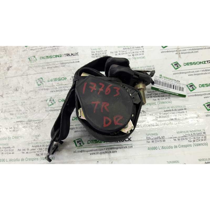 Recambio de cinturon seguridad trasero derecho para renault kangoo (f/kc0) alize referencia OEM IAM  DERECHO - Blanco 2