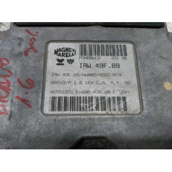 Recambio de centralita motor uce para fiat bravo (182) 1.6 16v cat referencia OEM IAM IAW49FB9 46551831 