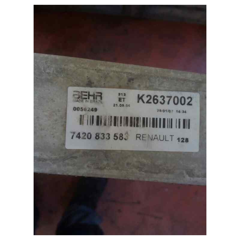 Recambio de intercooler para renault magnum ab 2005 cabina adel.tractor semirr. gv  4x2 4xx.18 gran espacio referencia OEM IAM 7 2