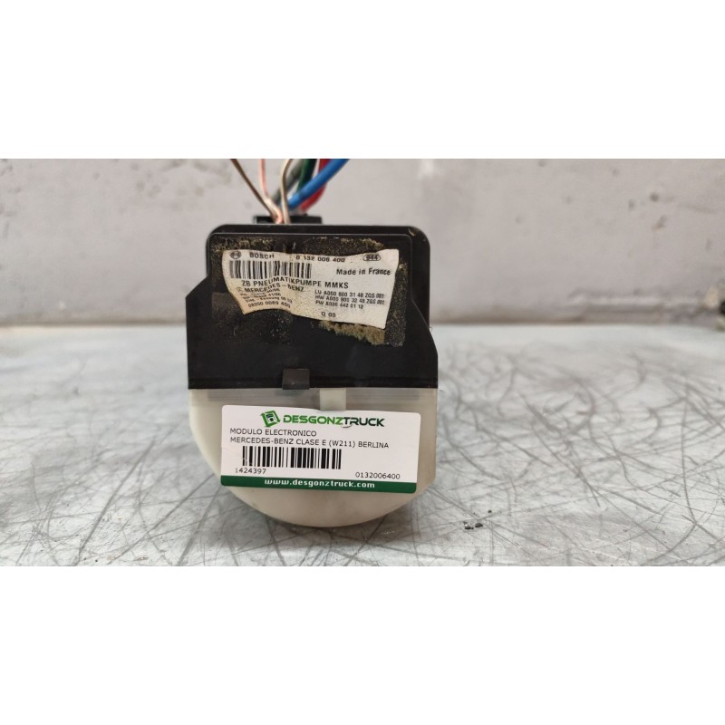 Recambio de modulo electronico para mercedes-benz clase e (w211) berlina e 420 cdi (211.029) referencia OEM IAM 0132006400 - Negro 2