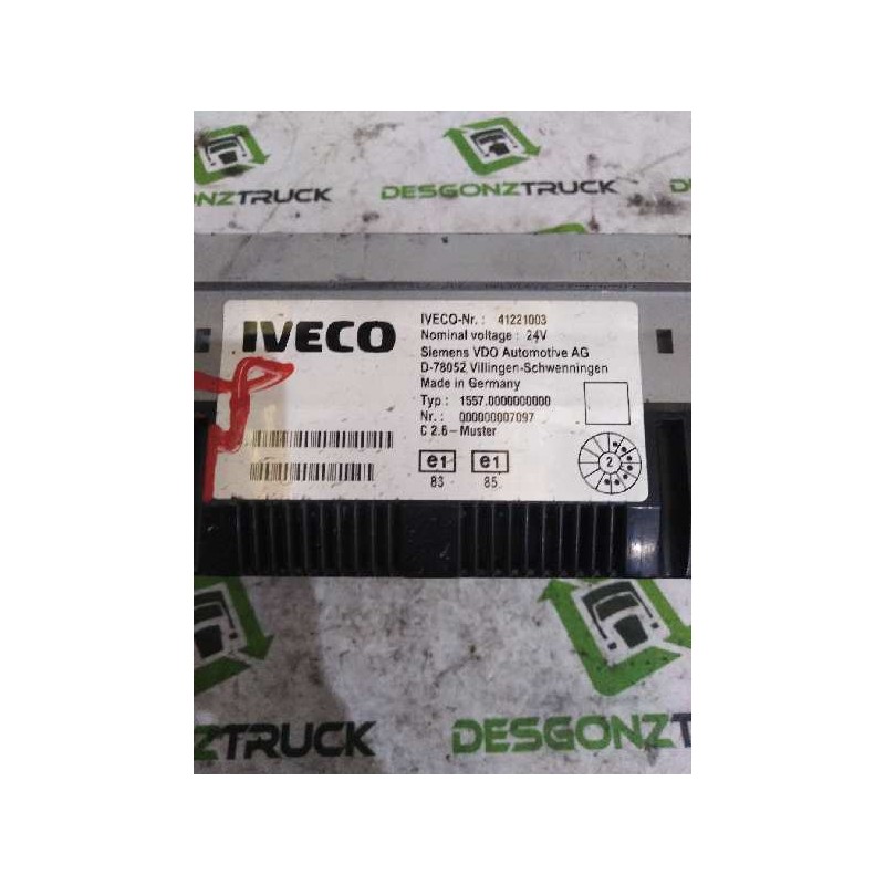 Recambio de cuadro instrumentos para iveco stralis (as) fsa t / fp lt 4x2 gran espacio referencia OEM IAM 41221003 3