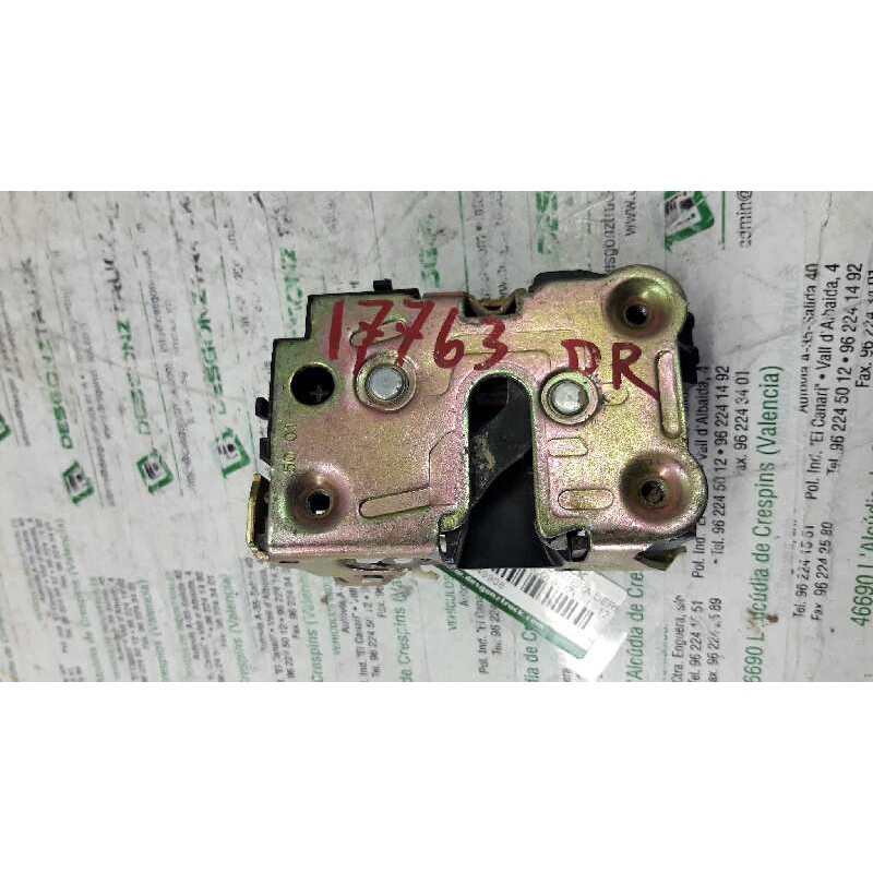 Recambio de cerradura puerta delantera derecha para renault kangoo (f/kc0) alize referencia OEM IAM - Blanco 2