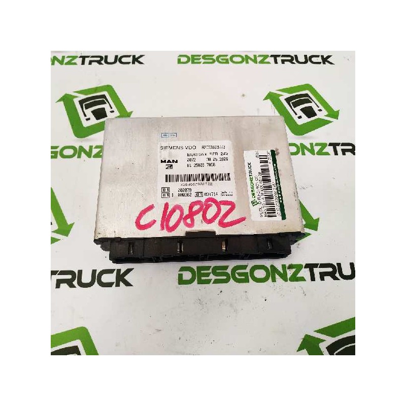 Recambio de modulo electronico para man tg - a 18.480 fg / bb (e3/e4) l referencia OEM IAM 81258057058 CENTRALITA FFR