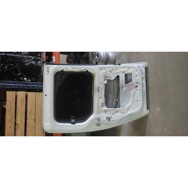 Recambio de puerta trasera izquierda para renault kangoo dynamique referencia OEM IAM - Blanco 3