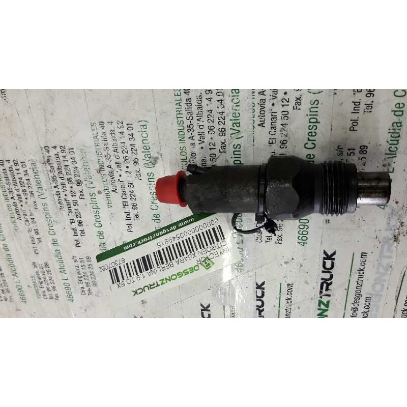 Recambio de inyector para citroën xsara berlina 1.9 td sx referencia OEM IAM 6730705D - Verde 2