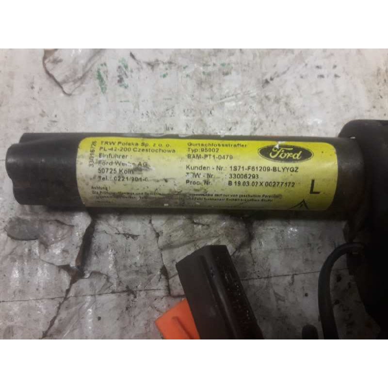 Recambio de pretensor airbag izquierdo para ford mondeo berlina (ge) 2.0 tdci referencia OEM IAM 1S71F61209BL 3