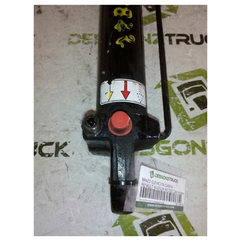 Recambio de brazo elevacion cabina para renault magnum ab 2005 cabina adel.tractor semirr. gv  4x2 4xx.18 gran espacio referenci - Blanco 3