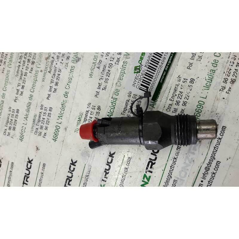Recambio de inyector para citroën xsara berlina 1.9 td sx referencia OEM IAM 6730705D 2