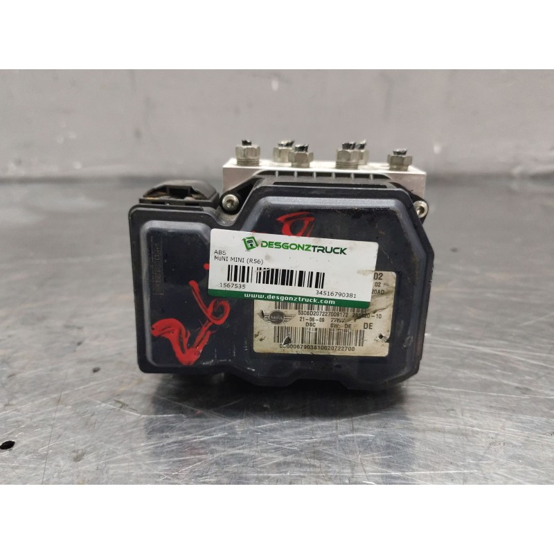 Recambio de abs para mini mini (r56) one referencia OEM IAM 34516790381 - Rojo 2