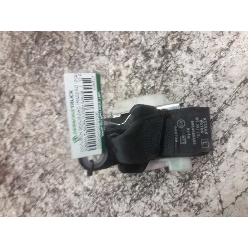 Recambio de cinturon seguridad trasero izquierdo para nissan almera (n16/e) acenta referencia OEM IAM 096320 16759397 - Gris 2