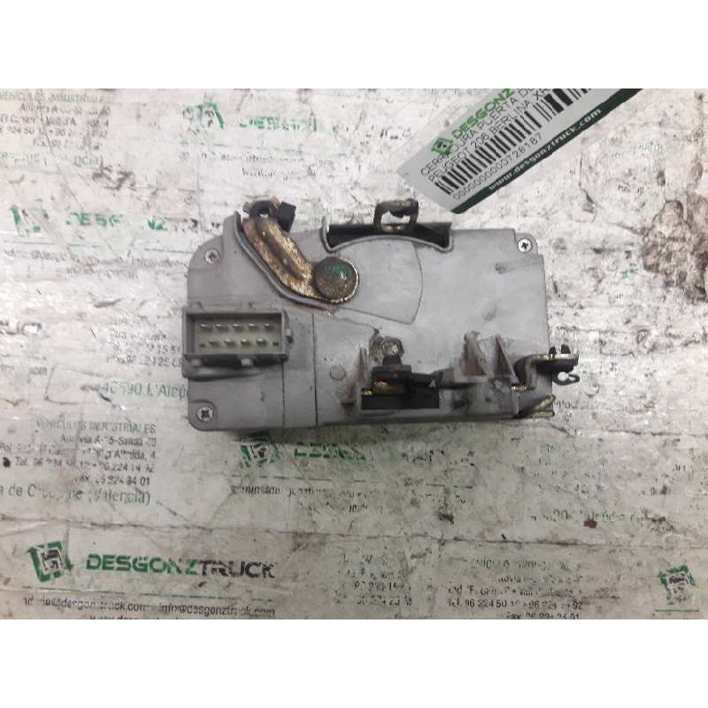 Recambio de cerradura puerta delantera izquierda para peugeot 206 berlina xr referencia OEM IAM  9 PINS - Rojo 2