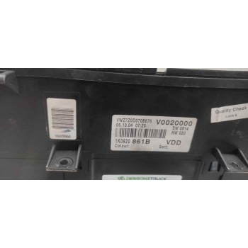 Recambio de cuadro instrumentos para volkswagen golf v berlina (1k1) conceptline (e) referencia OEM IAM 1K0920861B  