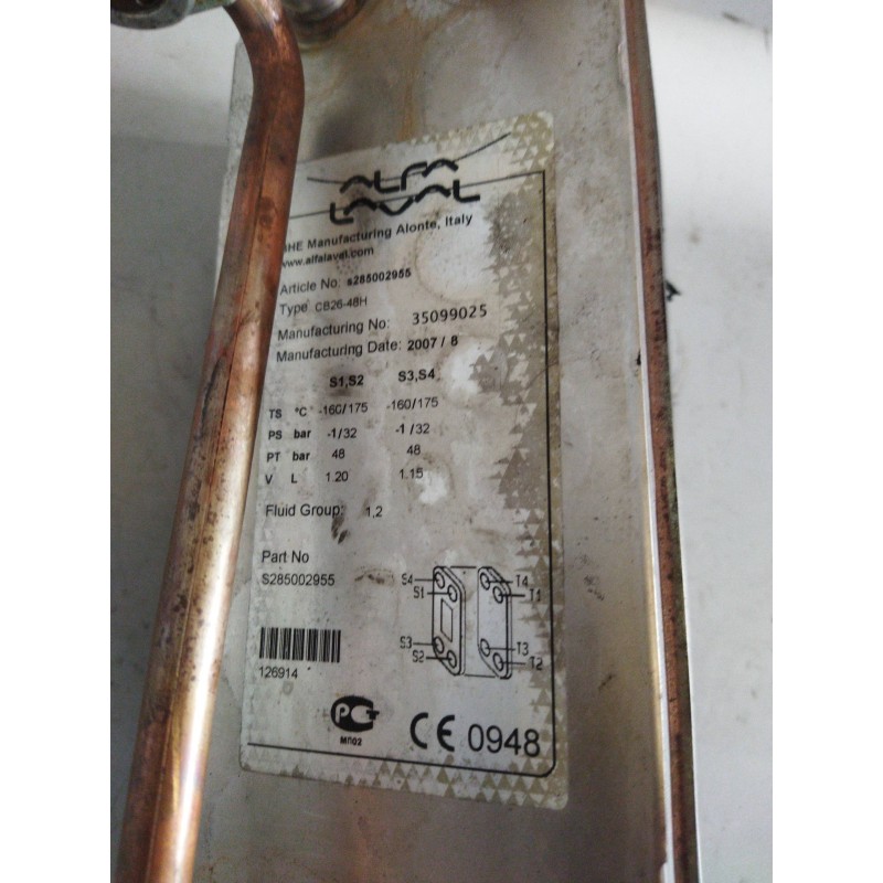 Recambio de evaporador aire acondicionado para man tg - a 18.440 10.5 diesel referencia OEM IAM 81619036004 CB2648H S285002955 - Amarillo 2
