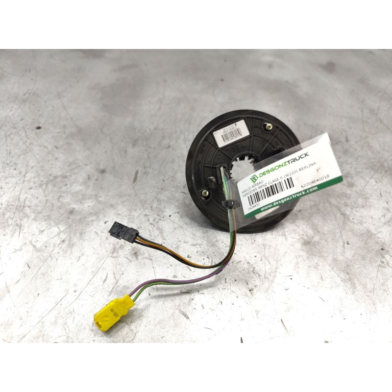 Recambio de anillo airbag para mercedes-benz clase s (w220) berlina 5.0 v8 24v cat referencia OEM IAM A2204640018  