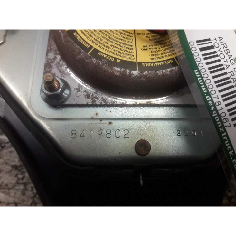 Recambio de airbag delantero izquierdo para toyota rav 4 (a2) 2.0 luna 4x4 (2003) referencia OEM IAM 8419802 FH5N180325 3