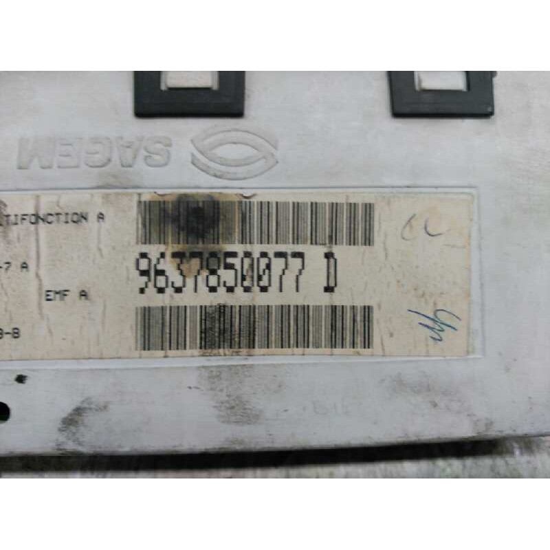 Recambio de pantalla multifuncion para peugeot 406 berlina (s1/s2) srdt referencia OEM IAM 9637850077D 3